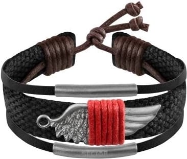 Byzylyk për meshkuj SECTOR JEWELS RUDE, i zi