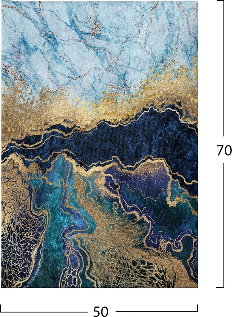 Pikturë kanavacë efekt mermeri FH7196.02 50x3x70 cm