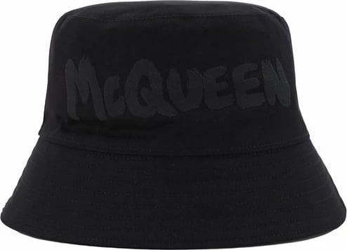 Kapelë Alexander McQueen për meshkuj, e zezë