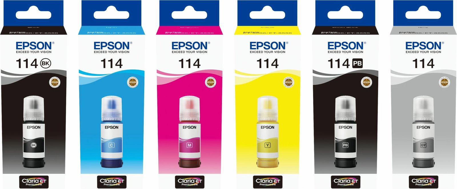 Toner Epson 114, Original, ET-8500 ET-8600, 70 ml, Cyan