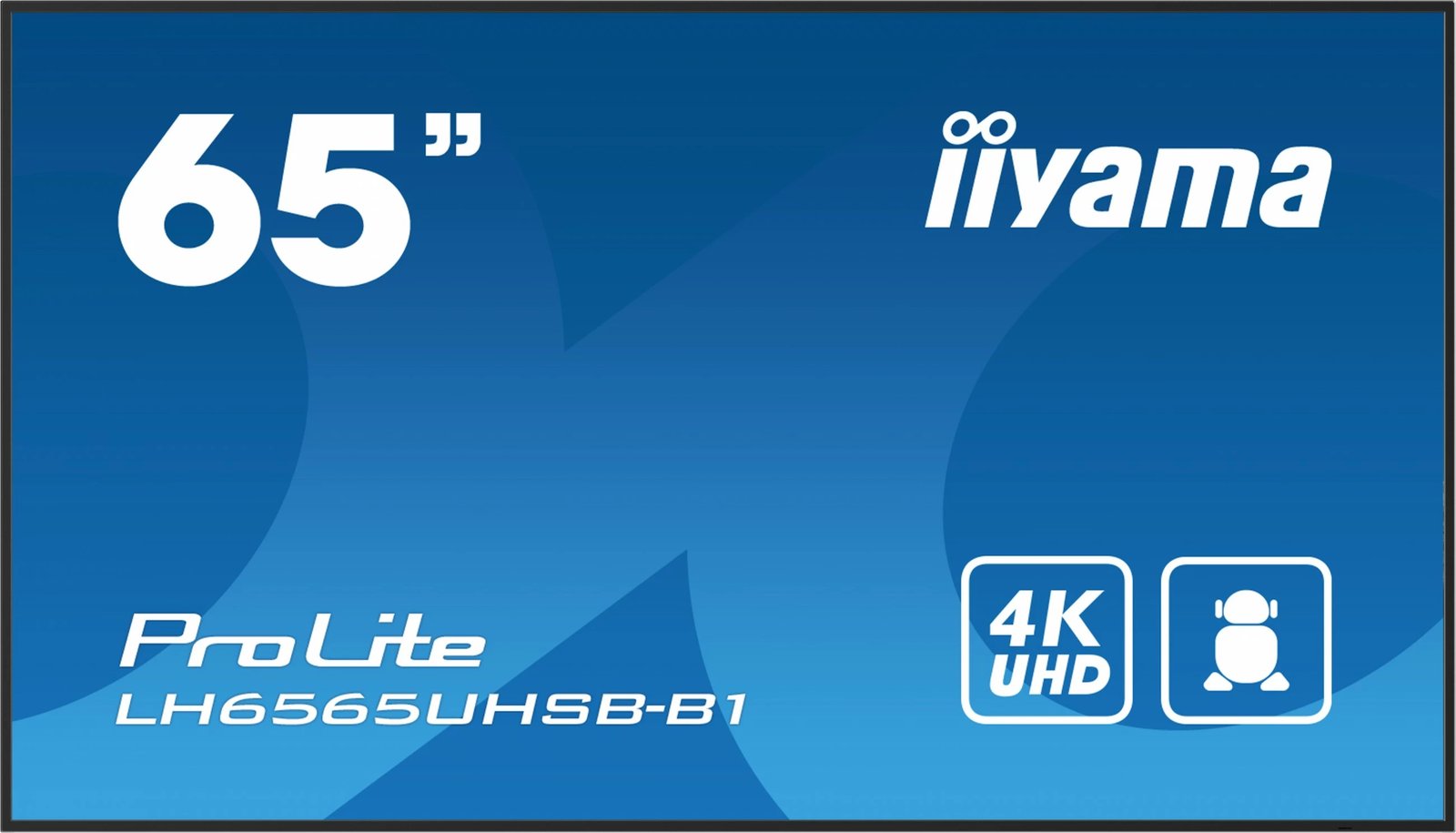 Monitor iiyama ProLite LH6565UHSB-B1, 65 inç, 4K Ultra HD, LED, Wi-Fi, i zi