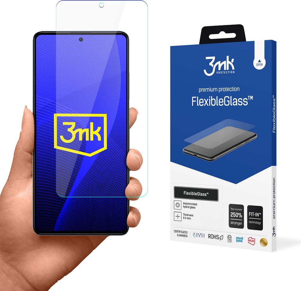 Mbrojtës ekrani 3mk FlexibleGlass për Xiaomi Redmi Note 12 5G / Poco X5 5G, Transparent