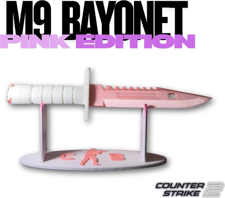 Thikë CS2/CS:GO - M9 Bayonet Pink
