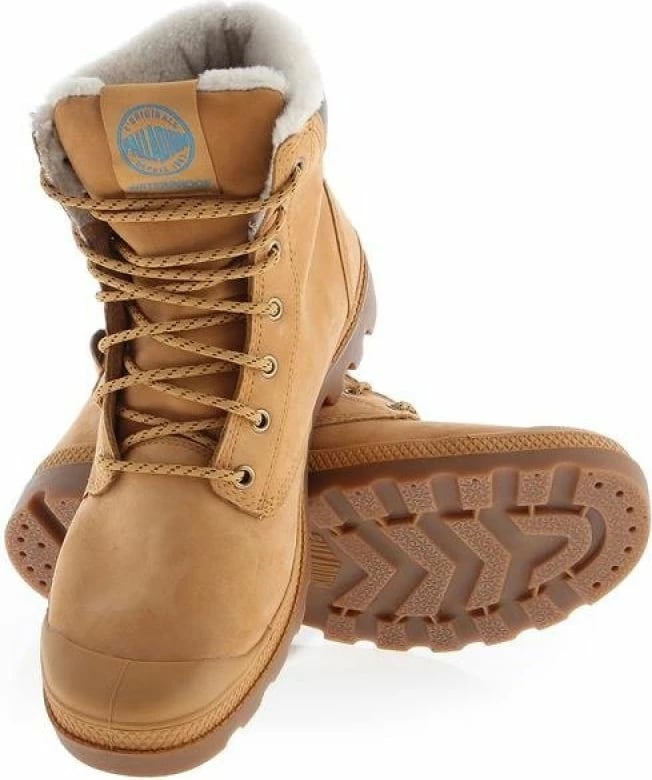 Këpucë për meshkuj Palladium Pampa Sport Cuff M 72992-228, ngjyrë kafe
