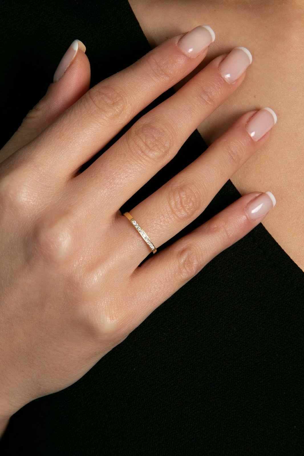 Unazë argjendi Elika, ngjyrë ari, FA182942A