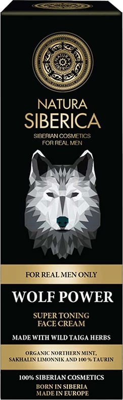 Krem për fytyrë për meshkuj Natura Siberica Men Wolf Power Toning 50ml