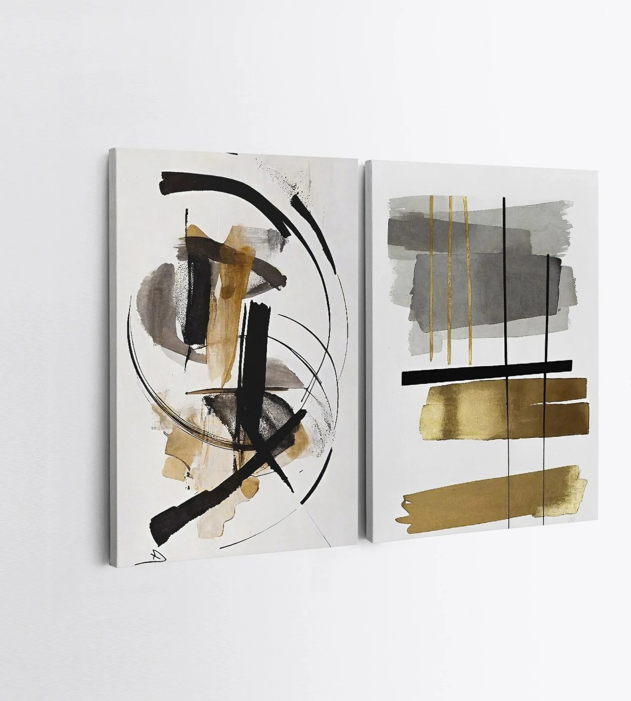 Pikturë dekorative në kanavacë (2 copë), Wallity, 2KNV4350, 70x100 cm