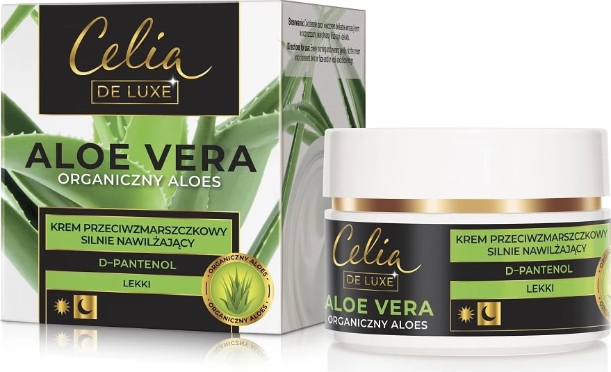 Krem fytyre për femra Celia Aloe Vera Light Anti-Wrinkle Moisturizing Cream 50ml