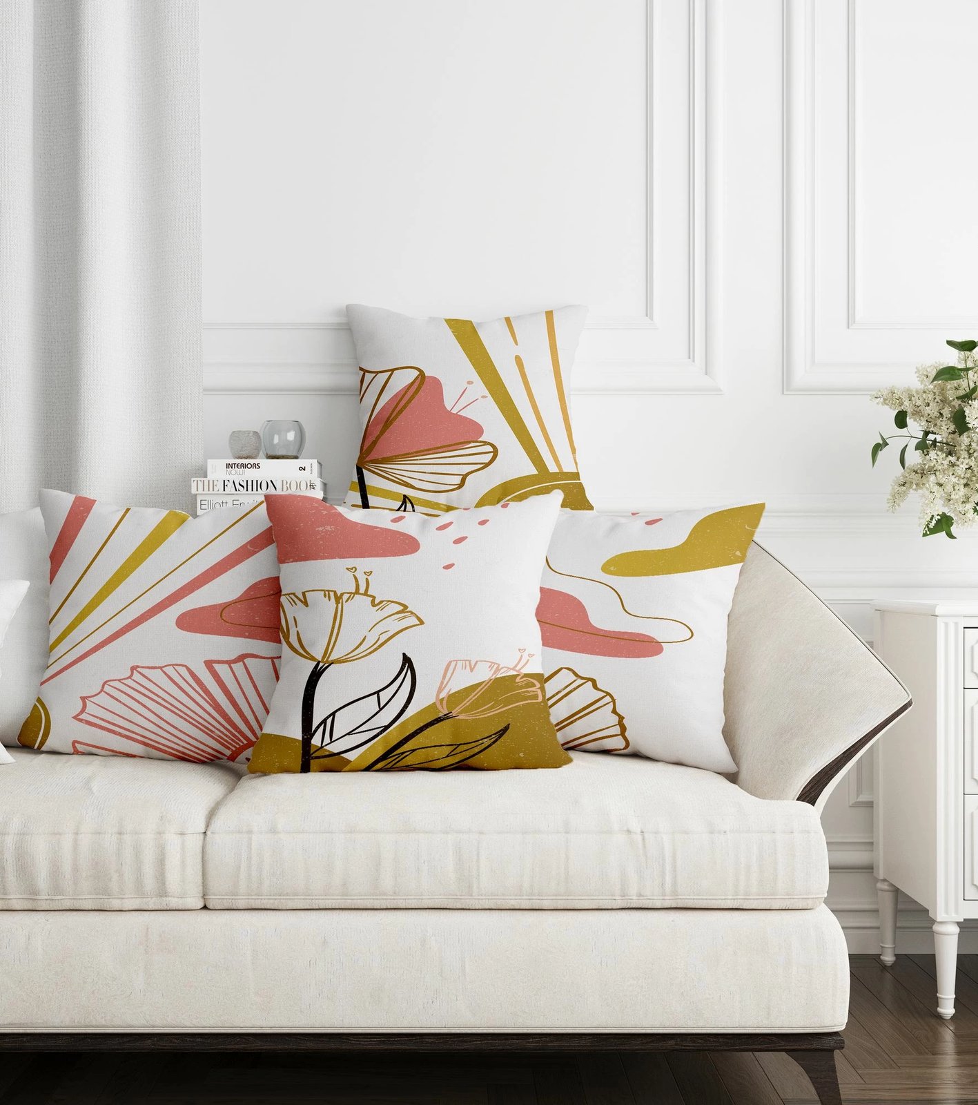 Set mbulesash për jastëkë (4 copë), dizajn Aberto, ASR-plw4 - 8