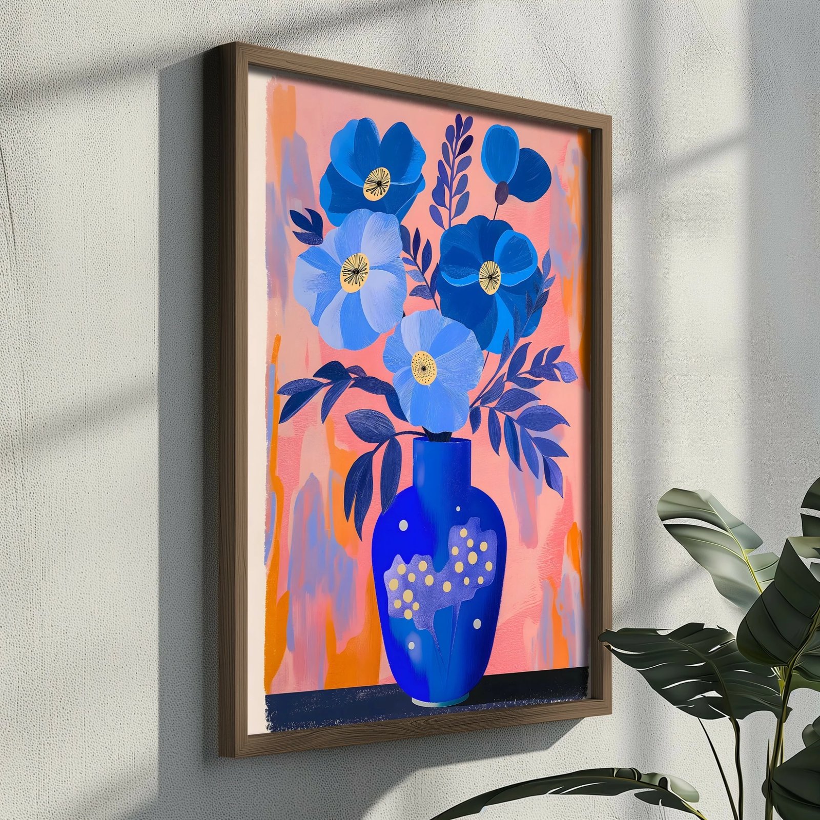 Pikturë dekorative me kornizë MDF, Wallity, GE215-L