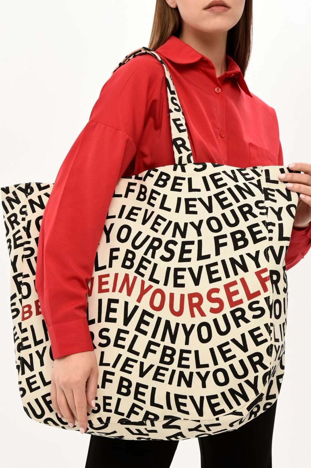 Çantë tote Zoozie Bags, krem, 2046
