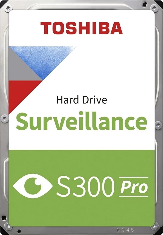 Hard disk Toshiba S300 Pro, 10 TB, 3.5", 7200 RPM, 512 MB, për survejim