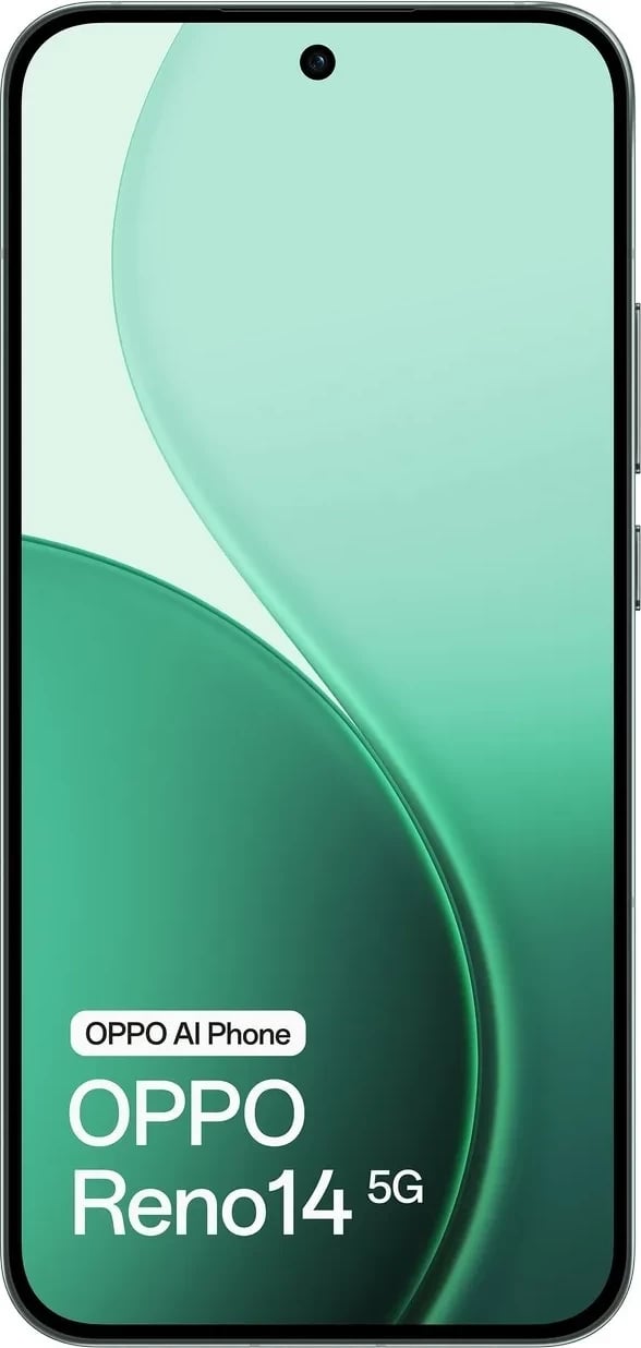 Celular OPPO Reno 14 5G 12/512GB, Luminous Green