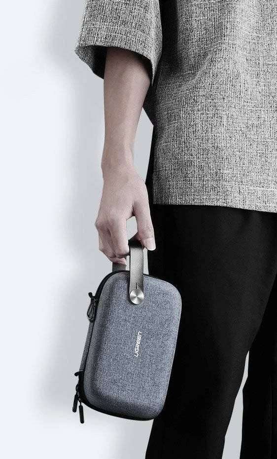 Mbështjellës UGREEN 40707 për hard disk të jashtëm, EVA, i zi