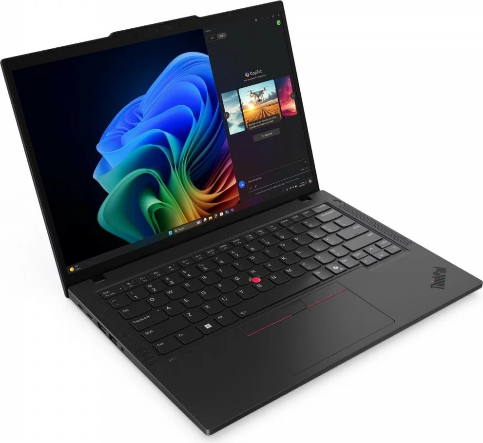Ultrabook Lenovo ThinkPad T14 Gen 6, 14", Intel Core Ultra 7 258V, 32 GB RAM, 1 TB SSD, Windows 11 Pro, E zezë Ultrabook Lenovo ThinkPad T14 Gen 6, 14", Intel Core Ultra 7 258V, 32 GB RAM, 1 TB SSD, Windows 11 Pro, E zezë