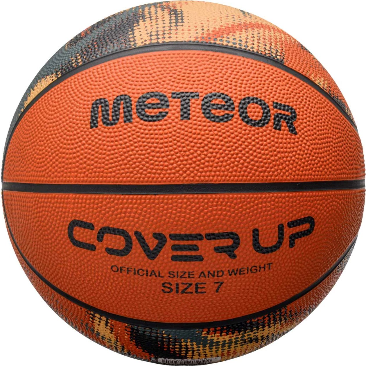 Top basketbolli Meteor për meshkuj, portokalli