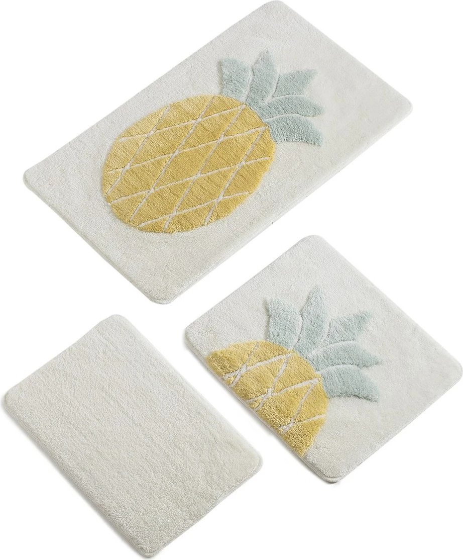 Set tapetash për banjo akrilik (3 copë), Mijolnir, Ananas