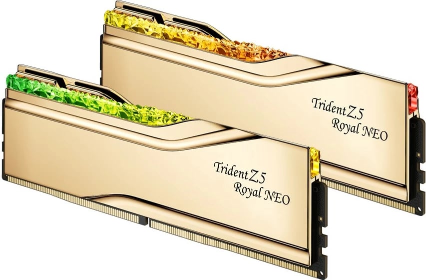 RAM Memorje G.Skill Trident Z5 Royal NEO 32GB (2x16GB) DDR5 6400MT/s Gold