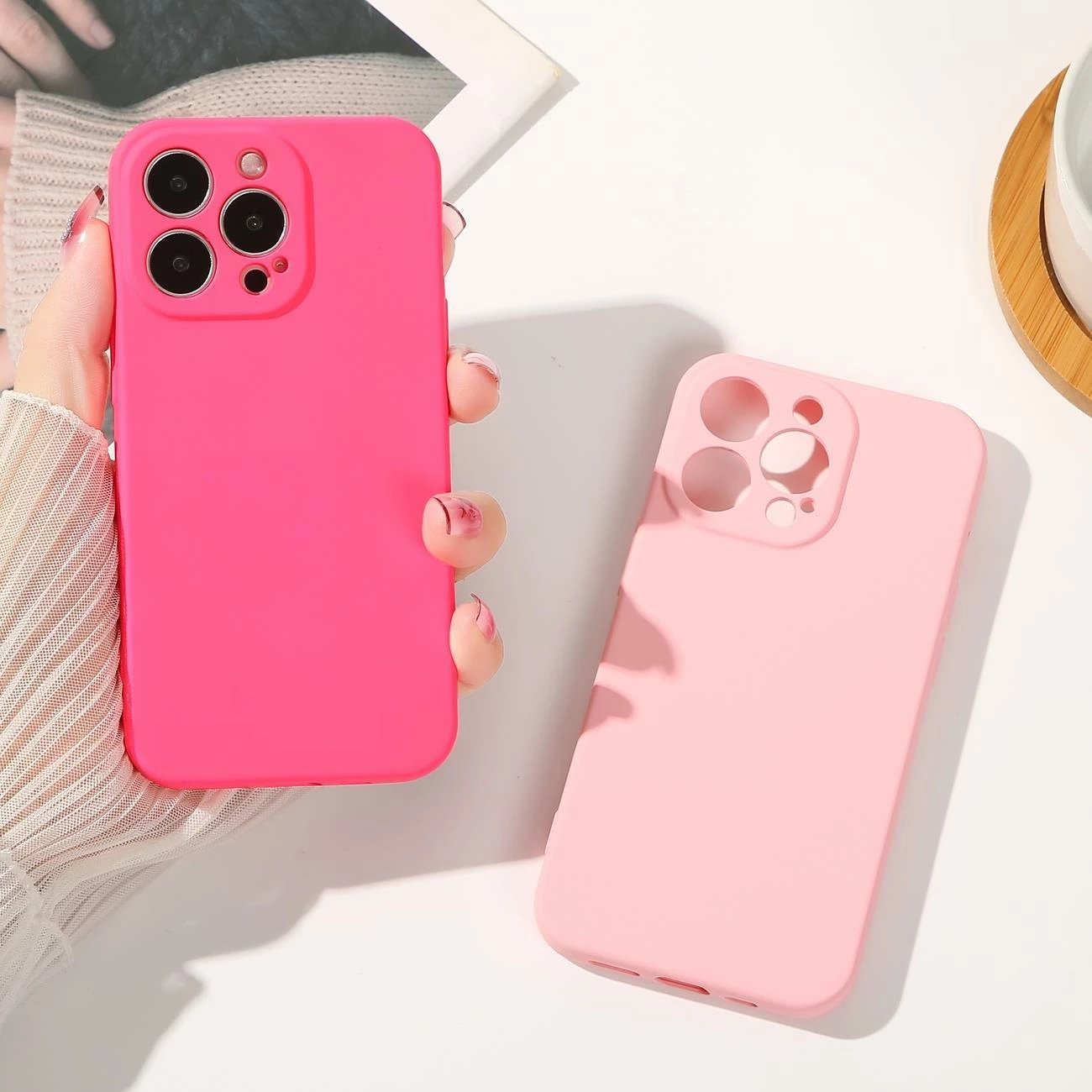 Mbështjellës silikoni Hurtel për Xiaomi Redmi Note 11/Note 11S, i zi