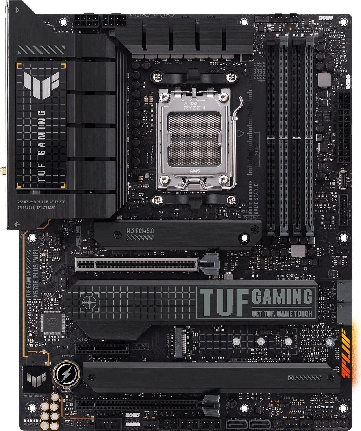 Pllakë amë Asus TUF Gaming X670E-PLUS WIFI (DDR5) - AMD X670 Pllakë amë Asus TUF Gaming X670E-PLUS WIFI (DDR5) - AMD X670