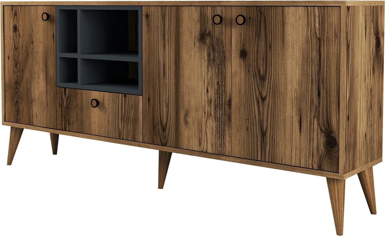 Konsol Napoli, ngjyrë arre, Hanah Home