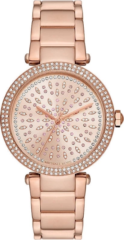 Orë dore MICHAEL KORS Parker për femra, rozë gold