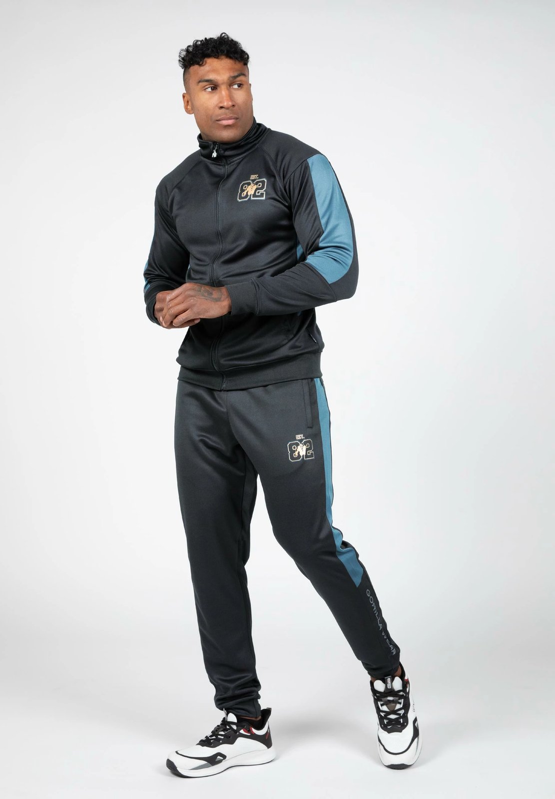 Xhaketë Sportive Devon – Gri/Blu