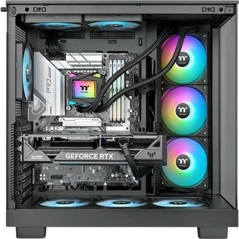 Ftohës me lëng AIO, Thermaltake, LA360 ARGB CL-W459-PL12SW-A, radiator 360 mm, 3x120 mm, ARGB