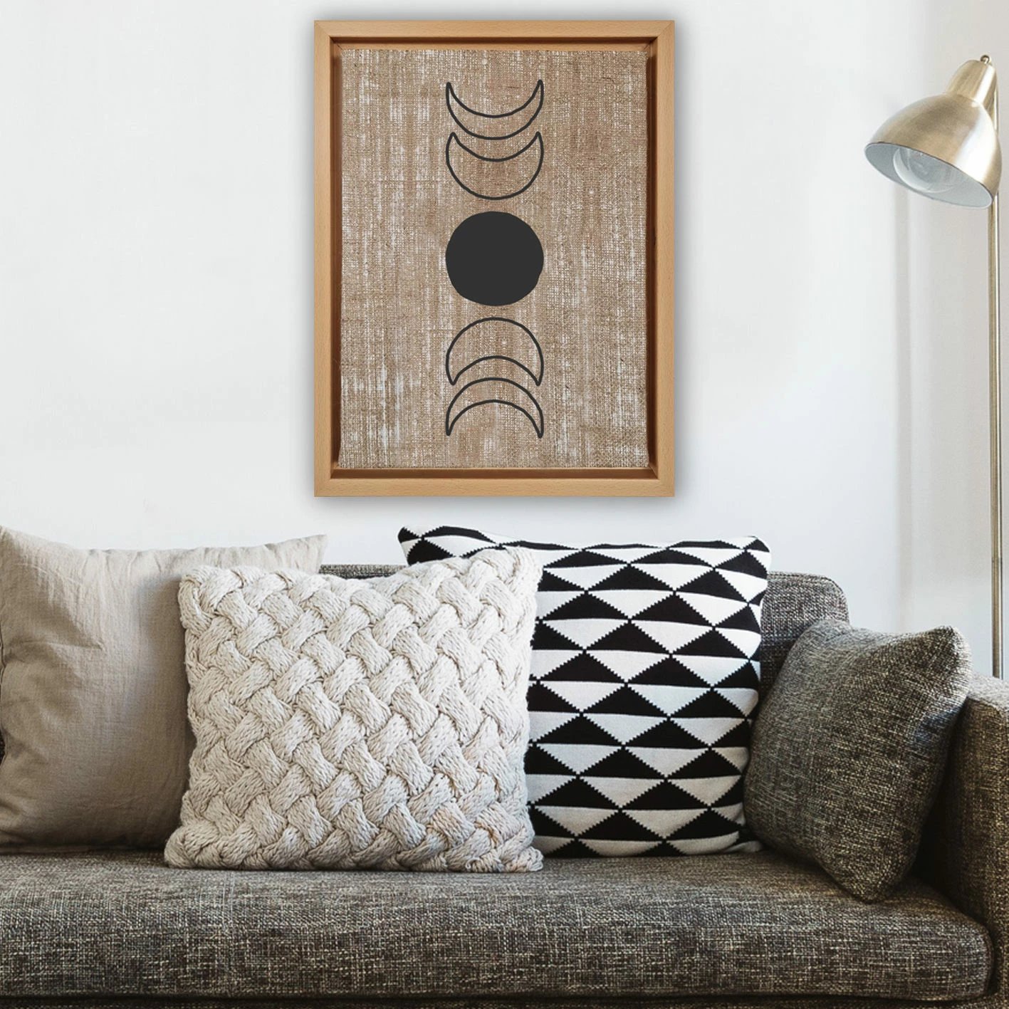 Pikturë dekorative në kanavacë, shumëngjyrëshe, Wallity, LNJ517943099822 - 66x96cm