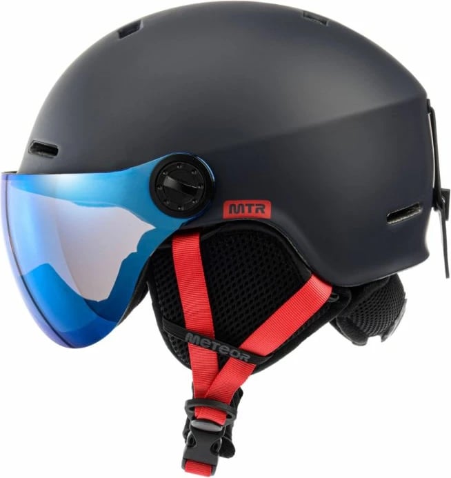 Helmetë skijimi Meteor për të rritur, navy blue