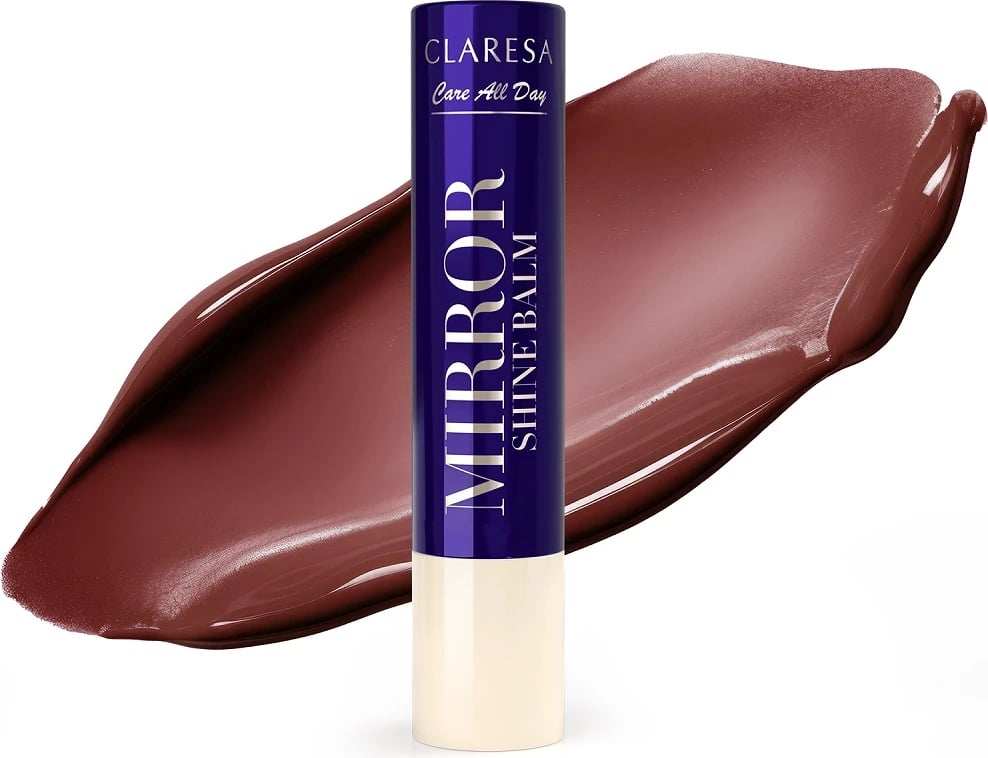 Balsam për buzë Claresa Care All Day Mirror Shine Lip Balm Stick Mad Hatter për femra, 3g