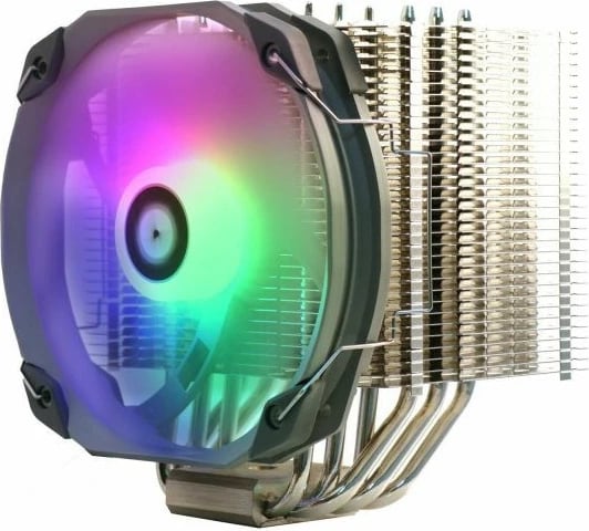 Kasë Thermalright HR-02 Plus, 14cm, LED, për procesor, argjend/e bardhë