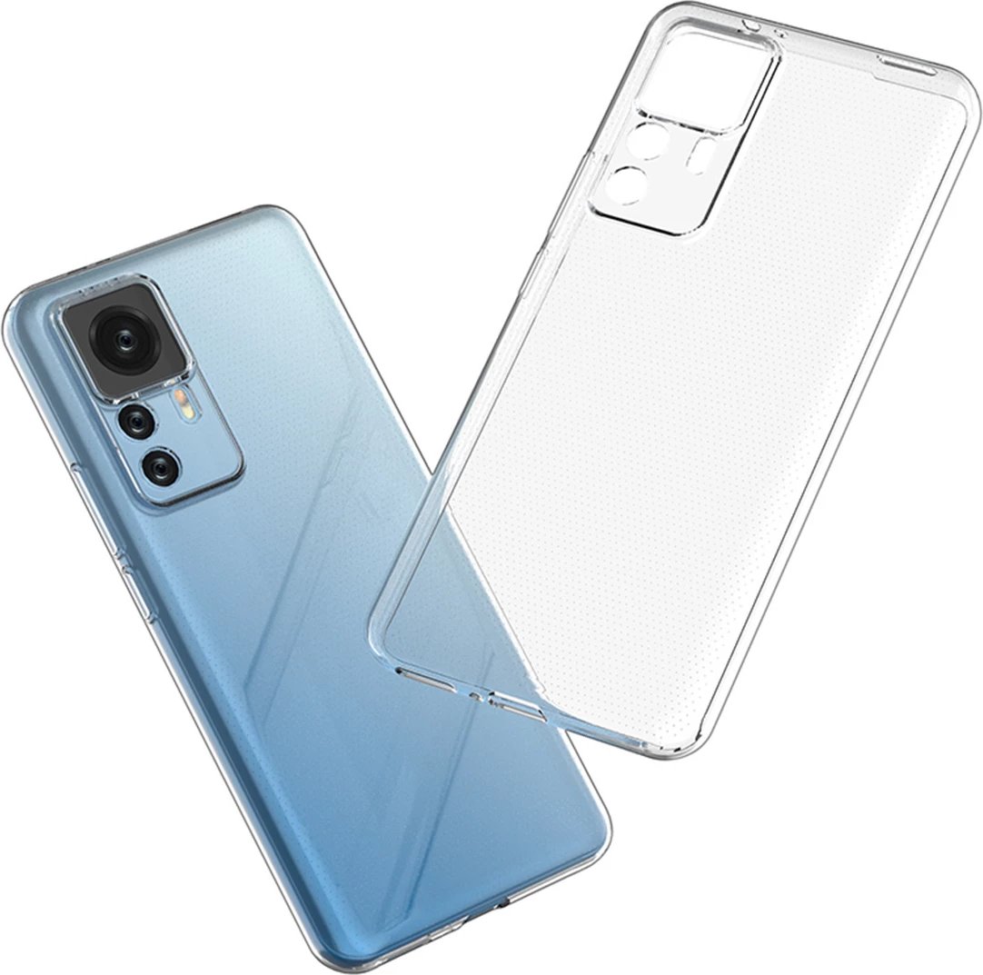 Mbështjellës Hurtel Ultra Clear 0.5mm për Xiaomi 12T / 12T Pro, Transparent