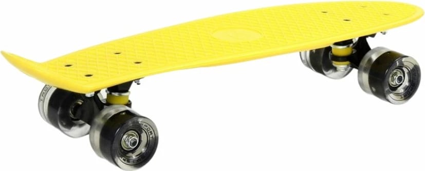 Skateboard Smj për skating, e verdhë