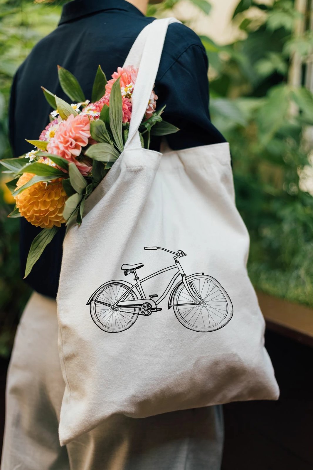 Torbë tote Zoozie Bags, model 4, shumëngjyrëshe