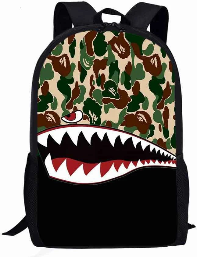 Çantë Shpine Tech Time 001 (Zezë/Gjelbërt, OS)