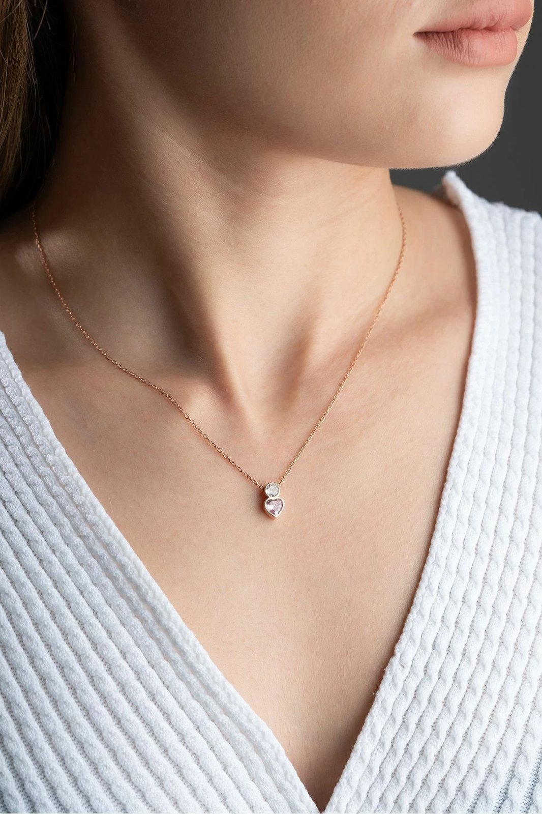 Vath argjendi ngjyrë trëndafili, Jumeon, DL5920