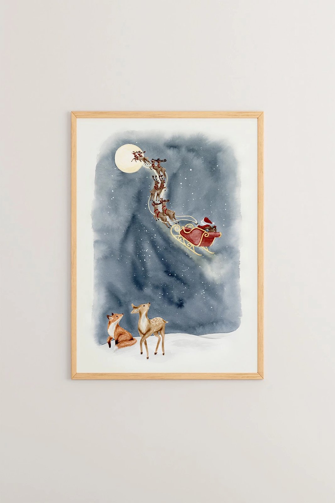 Pikturë dekorative me kornizë, shumëngjyrëshe, Wallity, Tekhamcerceve102, 33x48cm