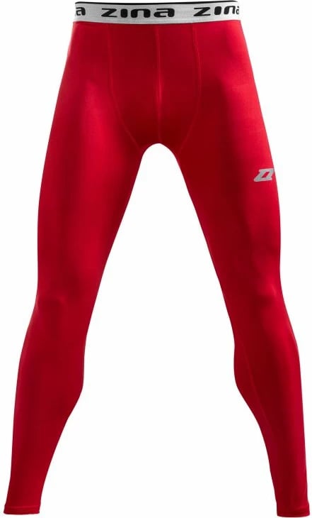 Pantallona sportive termoaktive Zina për meshkuj, të kuqe