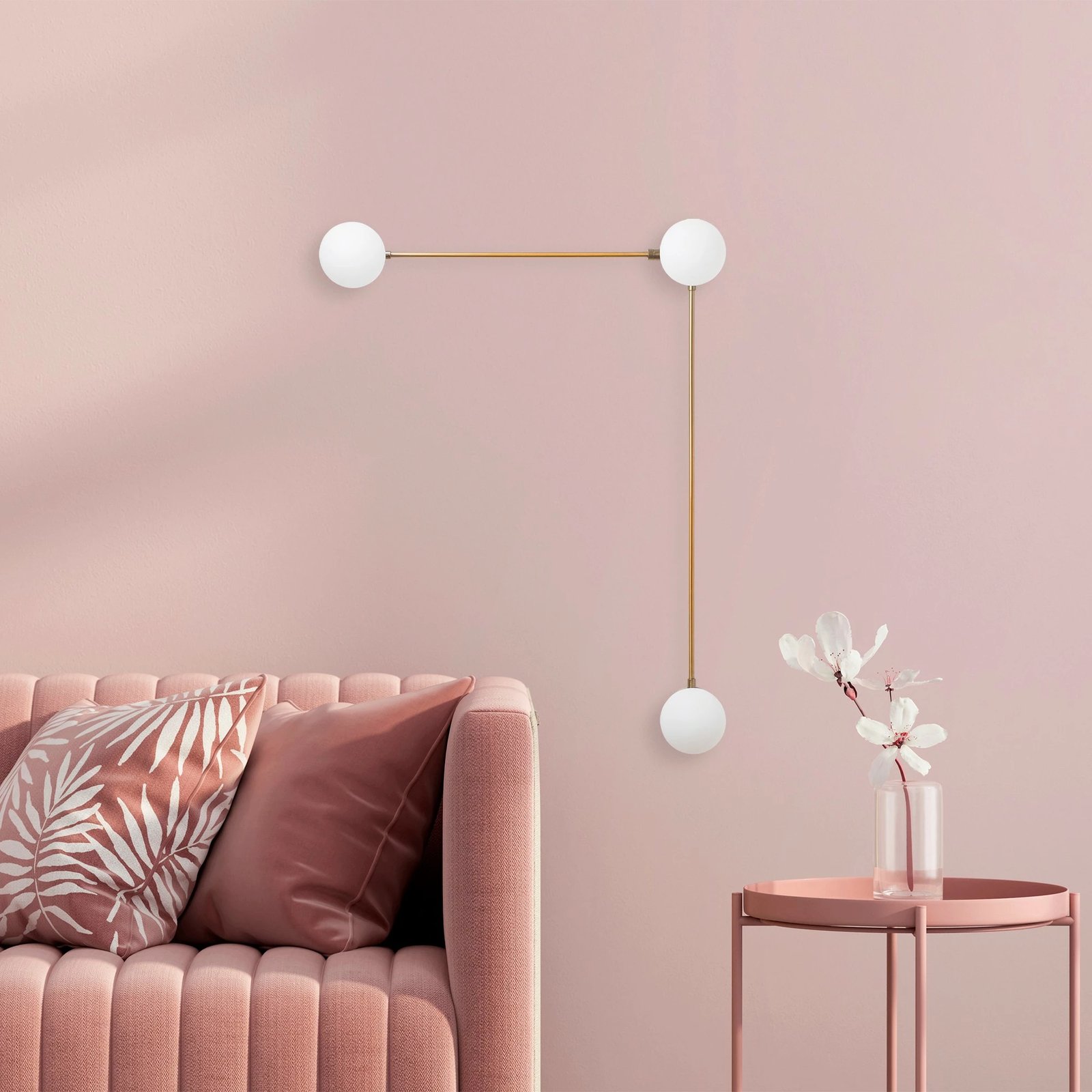 Llambë muri Opviq, Domino - 11049, dizajn vintage