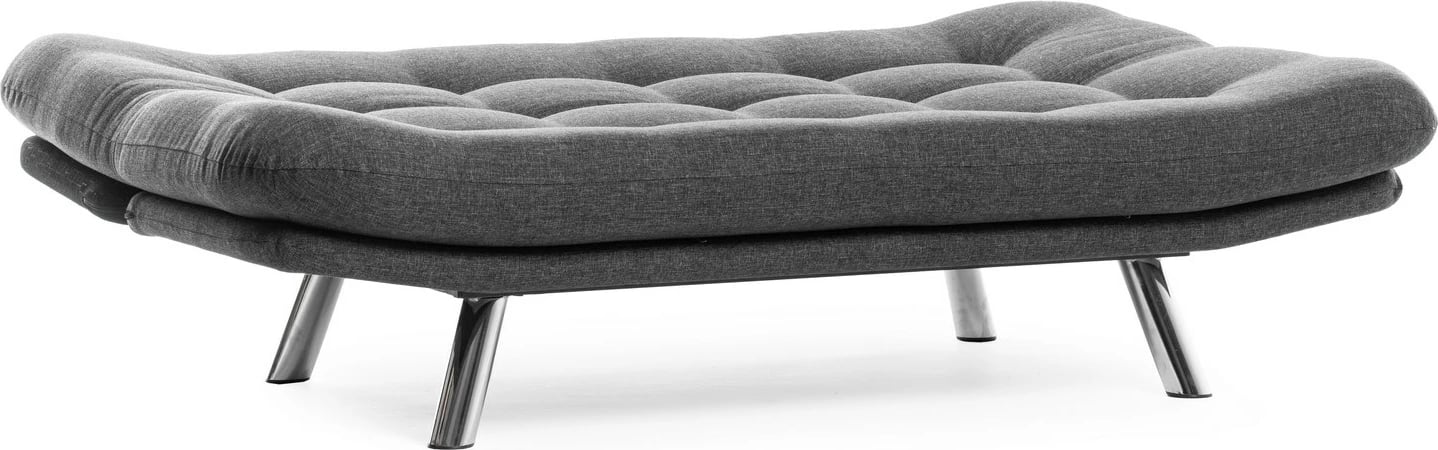 Divan-krevat 3 vendësh, Atelier del Sofa, Misa Small, ngjyrë gri e errët