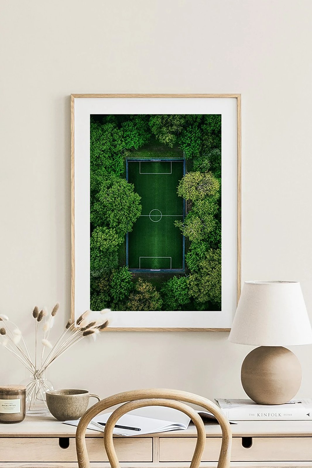 Pikturë dekorative me kornizë, shumëngjyrëshe, Wallity, Tekhamcerceve50, 33x48cm