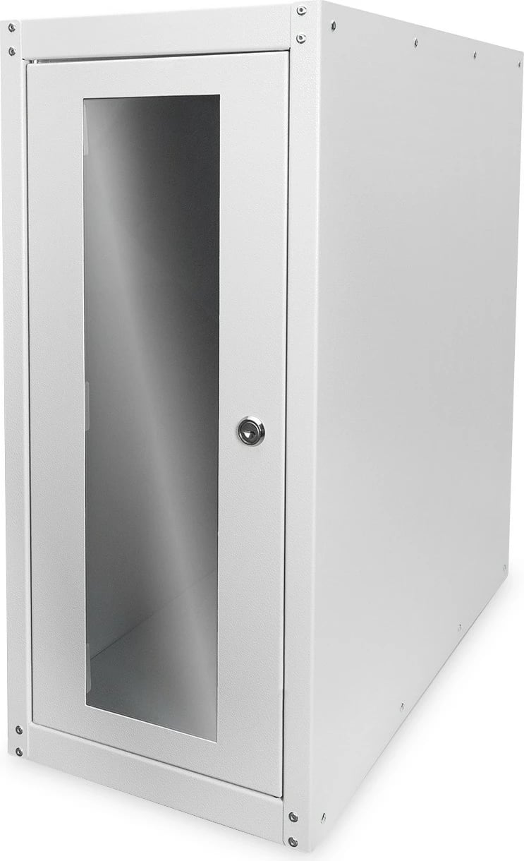 Kasë rrjeti Digitus PC Schrank, derë xhami, ngjyrë gri