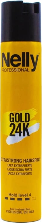 Nelly Gold 24K Extra Strong Hair Spray