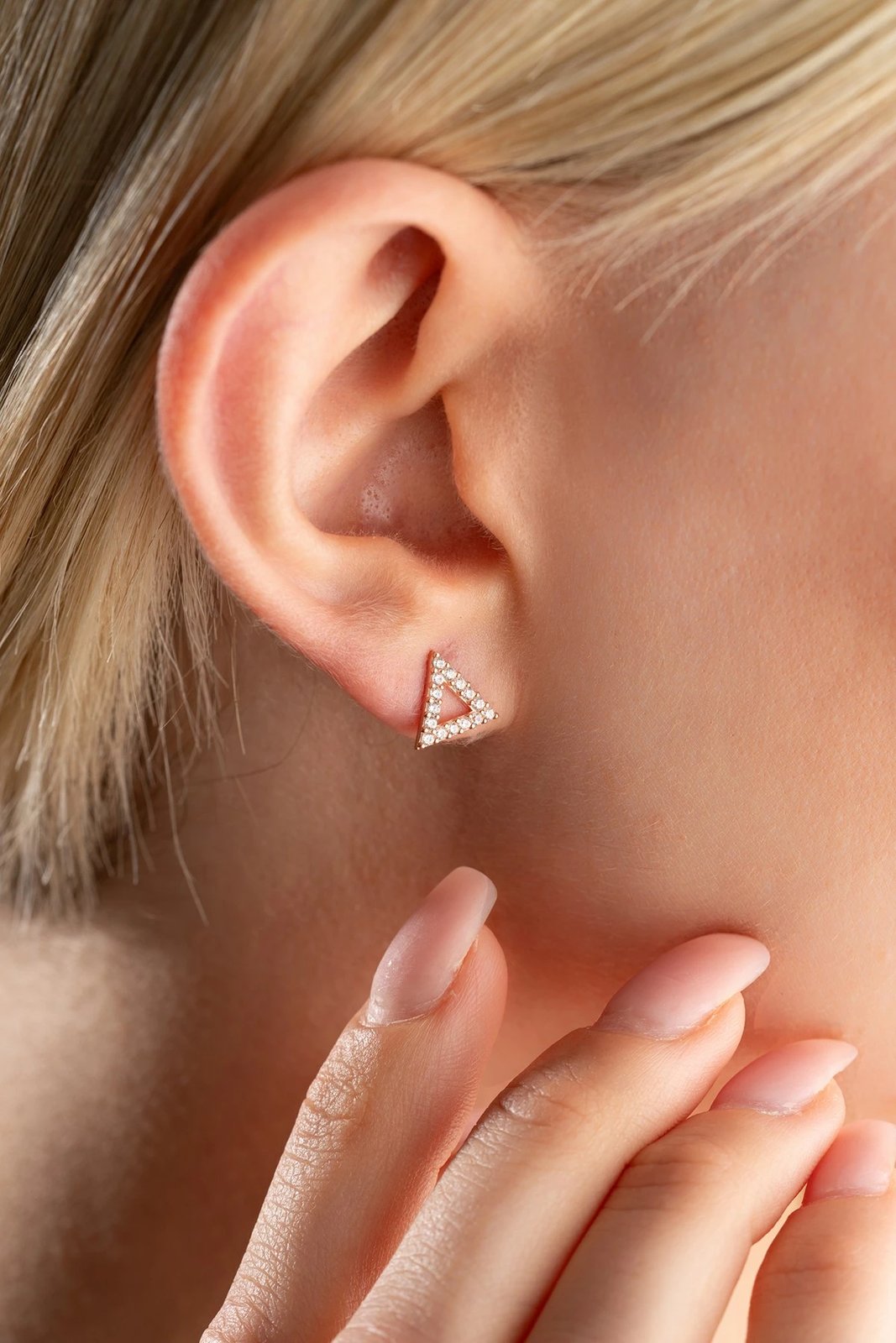 Vathë argjendi Jumeon, rozë gold dhe të bardhë, NRZ998322