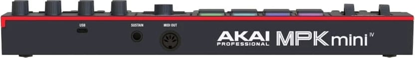 Kontrollues MIDI AKAI MPK Mini MK4, 25 taste, 8 pads, i zi