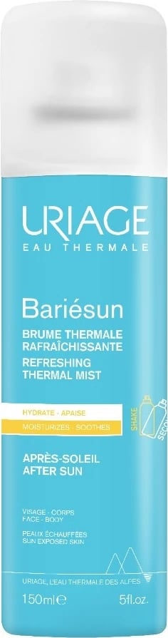 Sprej pas diellit URIAGE Bariesun Refreshing Thermal Mist Soothing Spray 150ml Sprej pas diellit URIAGE Bariesun Refreshing Thermal Mist Soothing Spray 150ml