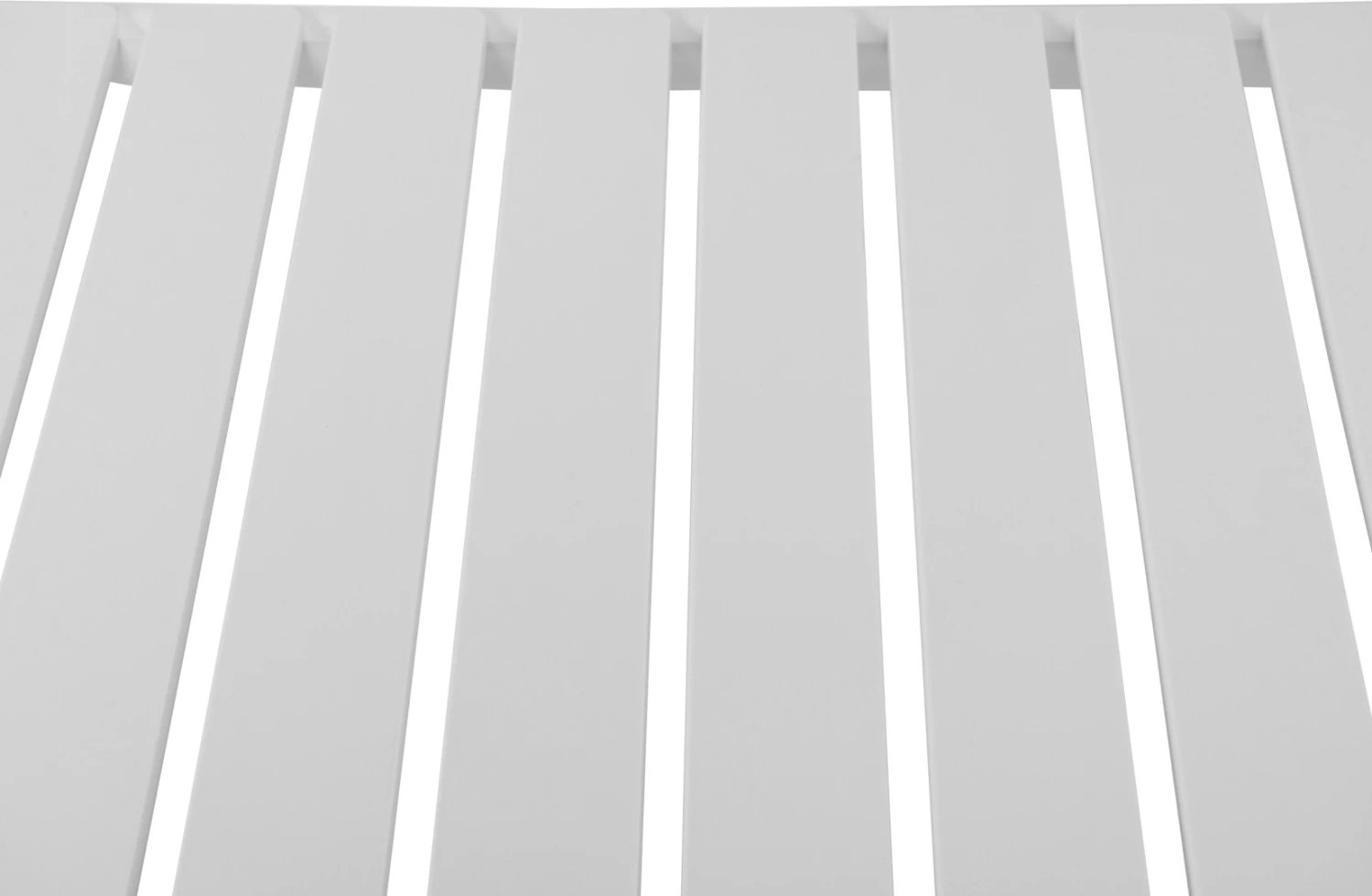 Tavolinë kafeje për jashtë, polipropilen e bardhë, KORVER FH6334.01, 100x60x46cm