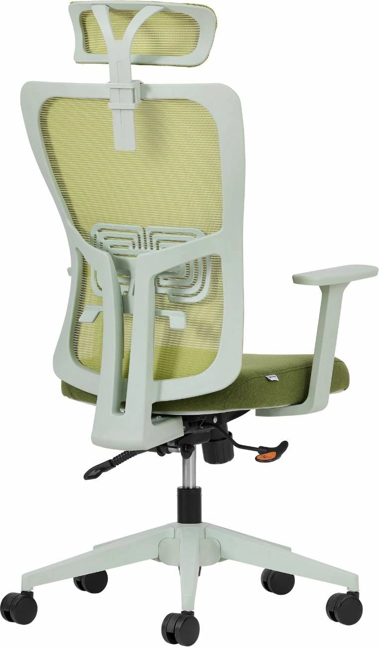 Karrige zyre ergonomike, ngjyrë e gjelbër, Skye Decor, 126 cm