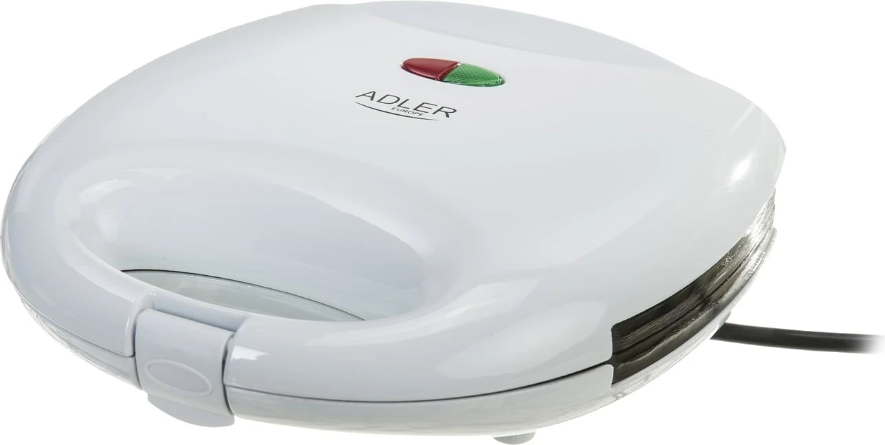 Aparat sanduiçesh Adler AD 301, 750 W, Bardhë